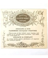Colgate Cashmere Bouquet Perfume 1885 Advertisement Victorian Beauty ADB... - $41.35 CAD