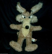 16&quot; Vintage 1971 Wile E Coyote Mighty Star Warner Bros Stuffed Animal Plush Toy - £22.78 GBP