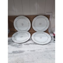 Petite Bouquet Dinner Plates Set, Set Of 4, 10.25&quot;, Floral Dinnerware, Japan 114 - $27.72