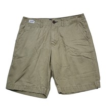 American Eagle Shorts Mens 32 Brown Khaki Tan Uniform Pockets Preppy Cotton - £14.40 GBP