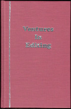 Rare  James A Michener / Ventures in Editing SIGNED First Edition 1995 - £279.65 GBP