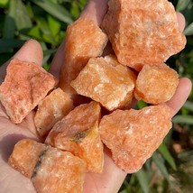 Raw Rough Sunstone Large Chunks Healing Reiki Crystal Mineral Rocks Decor Gifts - £12.50 GBP