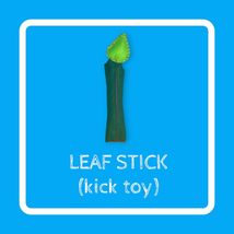 Minou Le-Mew Adorable Kick Toys (Leaf Stick) - $20.00