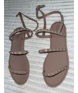 NICOLE MILLER &quot;LUCKY&quot; STUDDED SPIKE GLADIATOR SANDALS sz 8 NEW - $1,069.53 MXN