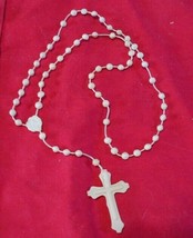 Vintage Bakelite Cross Necklace; Old Collectible Women's Jewelry, about ... - $7.95