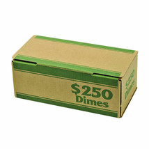 Dime Green Coin Roll Storage Box by MMF - $9.97