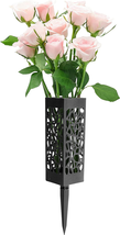 Wehhbtye 12 Inch Graves Cemetery Vases with Spikes-Grave Vase with Long Stake Dr - £11.23 GBP