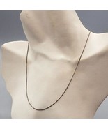 Argent Sterling .925 Corde Collier Guirlande - $43.55