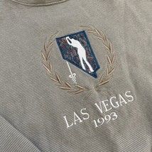 Vintage Las Vegas Golf Invitational 1993 LV Crewneck Sweater Sz L Made I... - £25.70 GBP