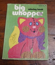 Vintage 1974 BIG WHOPPER ‘Let’s Go’ Whitman Coloring Book - £14.93 GBP