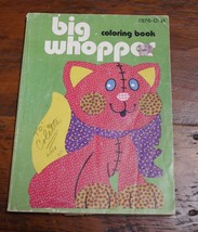 Vintage 1974 BIG WHOPPER ‘Let’s Go’ Whitman Coloring Book - £14.20 GBP