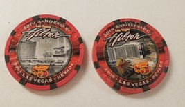 $5 Las Vegas Hilton Hotel 40TH Anniversary 1969-2009 - Barbra Casino Chip #1639 - $17.95