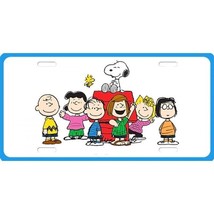 SNOOPY AND  PEANUTS USA MADE LICENSE PLATE - £23.59 GBP