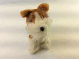 Plushland Stuffed Animal Plush Fox Terrier 7” Standing 1999 Vintage - £10.80 GBP