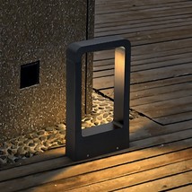 Outdoor Die-cast Aluminum Lawn Lamp Park Scenic Spot Lighting Modern Minimalist  - £47.88 GBP+