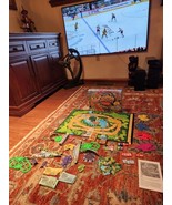 Roller Coaster Tycoon Parker Brothers 20”x 30” Board Game 2002 100% Comp... - $460.46 MXN