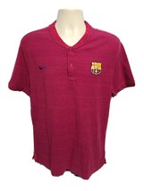 Nike FCB FC Barcelona Mens Burgundy XL Shirt - £19.50 GBP