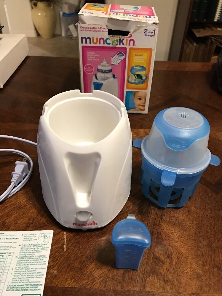 Munchkin Deluxe Bottle And Food Warmer Gently Used Excellent Condition X2 - $9.90