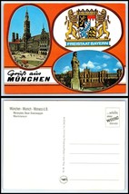 GERMANY Postcard - Munich - Multiview B16 - £2.57 GBP