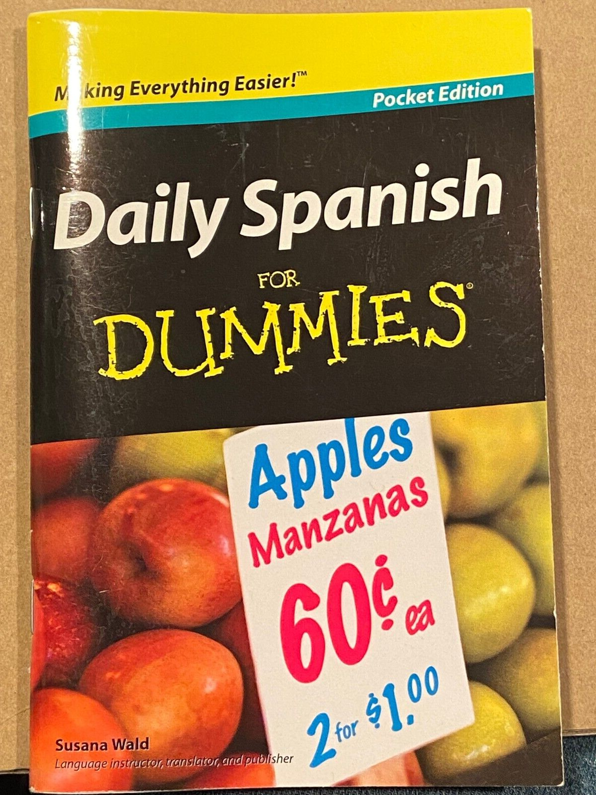 Primary image for Daily Spanish for Dummies Pocket Edition *Pre Owned/Nice Condition* vv1