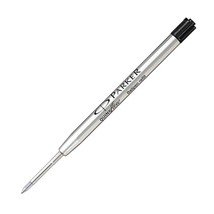 10 x Parker Quink Flow Ball Point Pen Refill BallPen Black Fine Brand New Sealed - £18.37 GBP
