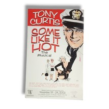 Some Like it Hot Theatre Lobby Card Tour Poster  14&quot; x 22&quot; Tony Curtis 2002 - $49.48