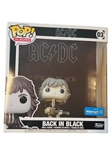 AC/DC Angus Young Funko Pop vinyl figure box jumbo Albums Black Walmart #3 BMC3 - £39.52 GBP