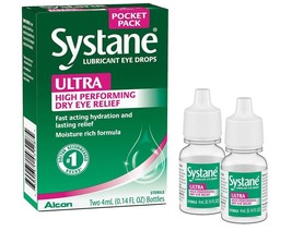 Systane Ultra Eye Drops, Pocket pack ~ Exp 2026+ - $258.15 MXN