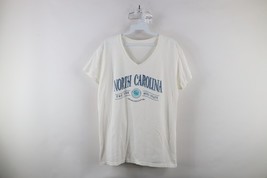 Vintage Y2K Streetwear Womens Large Distressed Spell Out North Carolina ... - $19.75