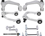 12x Front Lower Upper Control Arms Ball Joint Tie Rods For 2008-14 Cadil... - $318.29