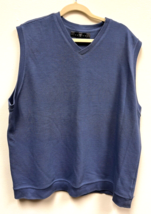 Nike Golf Men's Sweater Vest SZ XL in Med Blue Good Shape - £31.17 GBP
