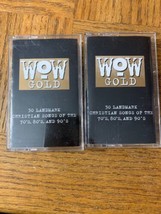 Wow Gold Cassette Set-30 Landmark Christian Songs From The 70&#39;s,80&#39;s, &amp; 90&#39;s - £70.73 GBP