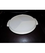 Tupperware 8&quot; Divided Party Suzette #608-17 Alomond Bottom EUC HTF - $28.50