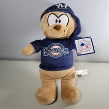 Milwaukee Brewers Teddy Bear Plush Stuffed Animal Good Stuff 2015 16&quot; - $12.69