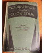 1934 Pictorial Review Standard Cookbook 1000 Recipes And Methods Guide F... - £15.46 GBP