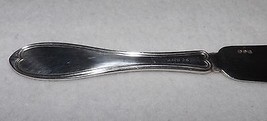 OVAL THREAD Sterling Butter Knife  circa 1850 Amazing Condition Signed - $69.96