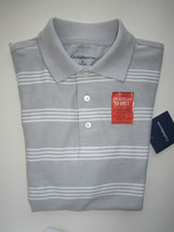 Croft &amp; Barrow Traveler Short Sleeve Men’s Polo T-Shirt Gray S MSRP $34 - $12.91