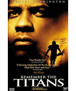 Remember the Titans Denzel Washington Drama Movie DVD Walt Disney - £6.35 GBP