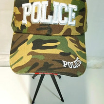 NYPD Camouflage Police Cap Embroidered Logo Front and Back NYC Badge on Side - £18.47 GBP