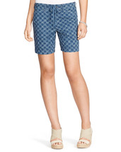 Lauren Ralph Lauren LRL Drawstring Walking Shorts Size 10 Blue Shibori Print EUC - £13.45 GBP