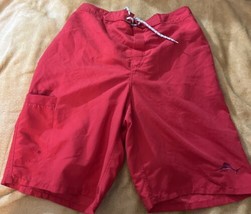 Joe Marlin Men&#39;s Continental Drifter Red Shorts Size Large - £10.34 GBP