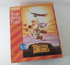 Vintage Disney The Rescuers Down Under Extra Large 300-Piece Movie Poster Puzzle - £15.94 GBP