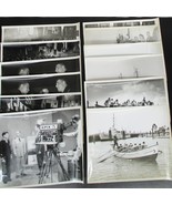 Lot of 12 1950s US Coast Guard 8x10 B&amp;W Photos USCGC Pontchartrain Military - $64.33