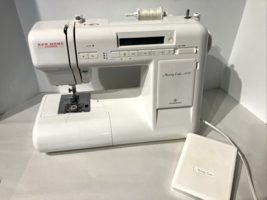 JANOME New Home Memory Craft 4000 Computerized Sewing Machine w/Case Pedal &amp;More - £240.63 GBP
