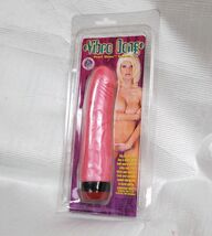 Nasstoys 6" Vibro Dong Pink Pearl Shine Series image 2