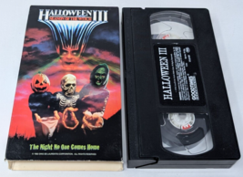 Halloween III 3 Season of the Witch VHS Cassette Tape 1996 Horror Vintag... - $39.59