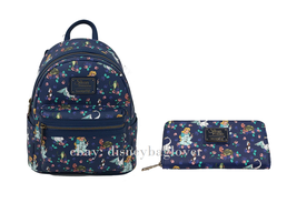 Nwt Loungefly Swan Princess &amp; Friends Aop Ltd Ed Mini Backpack &amp; Wallet Set - £173.05 GBP