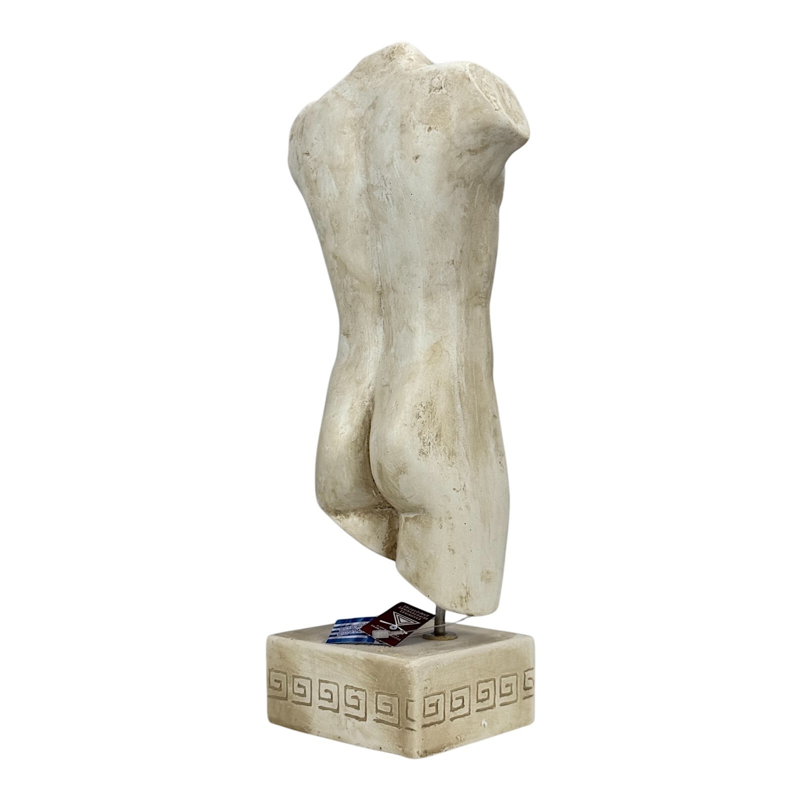 Nude Male Body Torso Greek Statue Sculpture Erotic Art Cast Stone 12.20 in Item image 5