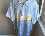 Original Penguin Men’s Multicolor Striped Shirt New Sz 4XL Cotton $95 - £35.83 GBP