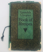 Lawndale Chapter Book of Recipes by Marie Paider &amp; Blanche Kammerer Illinois 6th - £11.00 GBP